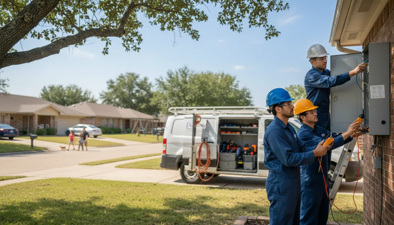 Certified electrician providing emergency electrical services in Morrow, LA